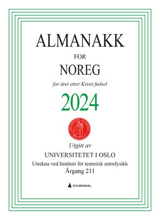 Almanakk for Noreg 2024