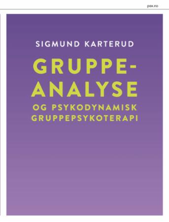 Gruppeanalyse og psykodynamisk gruppepsykoterapi