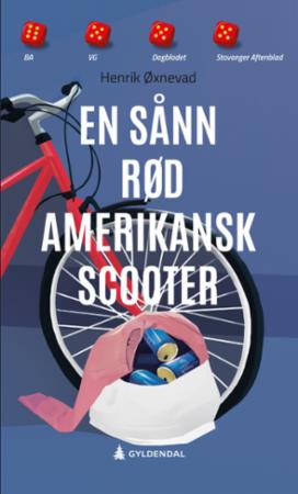 En sånn rød amerikansk scooter