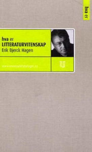 Hva er litteraturvitenskap