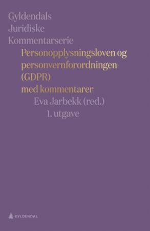 Personopplysningsloven og personvernforordningen (GDPR)