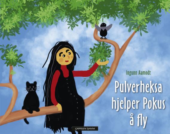 Pulverheksa hjelper Pokus å fly